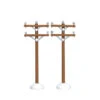 Lemax Set Of 2 Telephone Poles -Lemax bxmyuvvkyrw7qldejreg