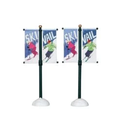 Lemax Street Pole Banner - 2 Piece Set