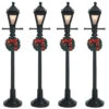 Lemax Village Gas Lantern Street Lamp - Set Of 4 -Lemax dzpqzo3jqpmwkw3t5lw8