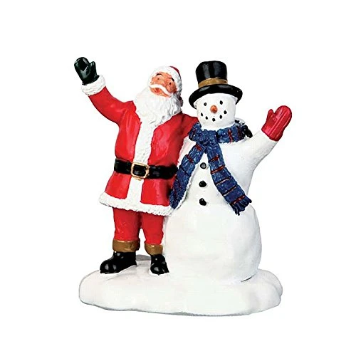 Lemax Christmas Greetings Village Figurine 4 Lemax Christmas Greetings Village Figurine - Image 2