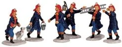 Lemax Firemen - 6 Piece Set -Lemax fbqjwjai8109kv12stzs