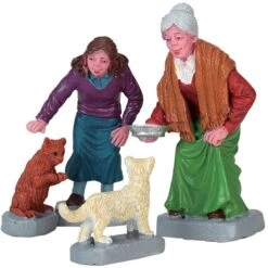 Lemax Cream For Kitty, Set Of 4