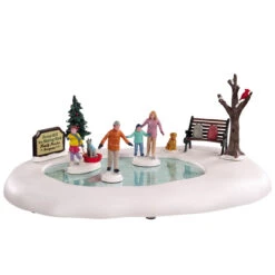 Lemax Family Skating Day