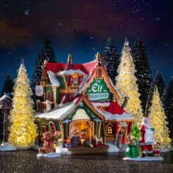 Lemax 7 Inch Crystal Color Changing Trees - Set Of 2 -Lemax iajbz0dkl08tfdcyocqg