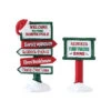 Lemax North Pole Signs - 2 Piece Set -Lemax ib3tuvia2wlggcezeipp