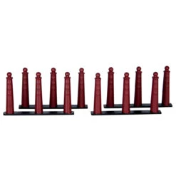 Lemax Amsterdammertje (Danish Traffic Bollards) - Set Of 4 -Lemax jpynuwgdxo8hhtgiyred