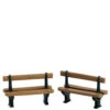 Lemax Double Seated Bench - 2 Piece Set -Lemax lj23lrvsmzep8nheovj4