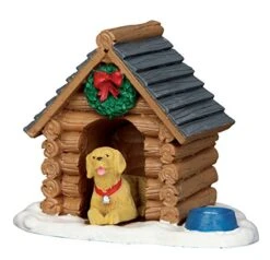 Lemax Log Cabin Dog House -Lemax mgnefcdgn60kglkmjuxq