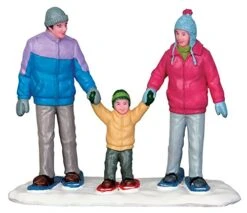 Lemax Snowshoe Family -Lemax ng7w4dget2j1esyn2twu