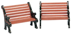 Lemax Park Benches For Christmas Villages (Set Of 2)