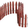 Lemax Wired Wooden Fence - 18 Inches Long