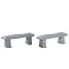 Lemax Plaza Bench - Set Of 2 -Lemax ox4tfjh2djrkqw2mmcrk