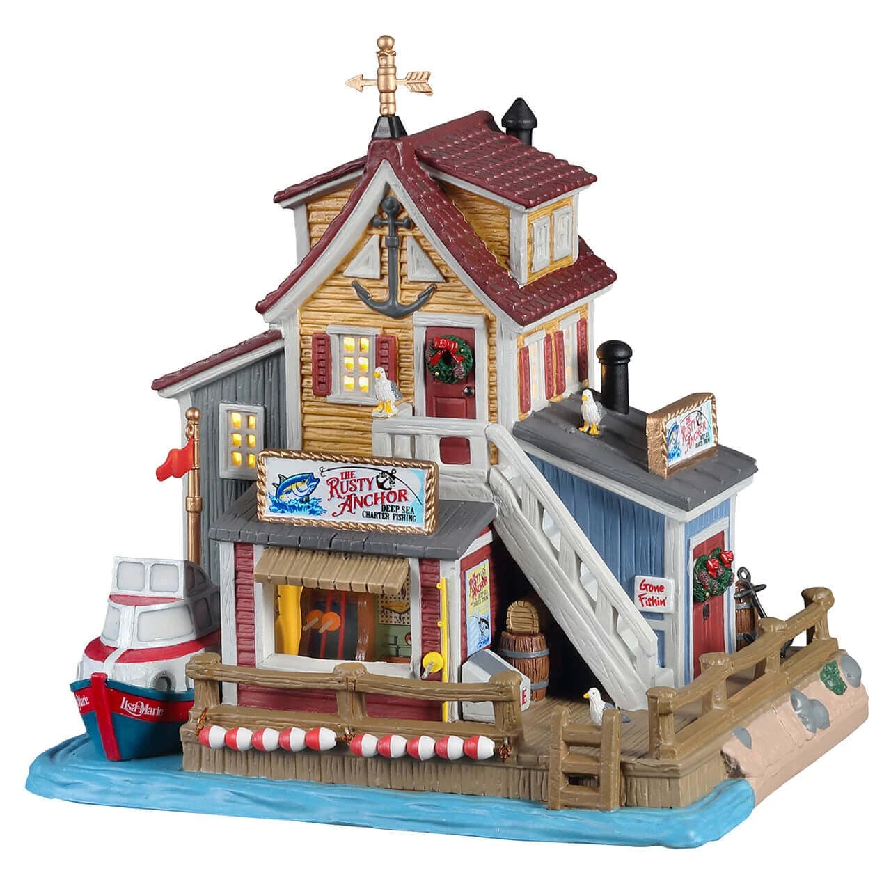 Lemax The Rusty Anchor Deep Sea Charter Fishing 3 Lemax The Rusty Anchor Deep Sea Charter Fishing