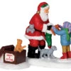 Lemax Santa And Kittens - 2 Piece Set -Lemax pnssdi64anidgabfbrnm