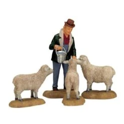Lemax The Good Shepherd - 4 Piece Set -Lemax q3j86r4sxr3o6t4fs3kt