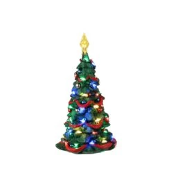 Lemax Joyful Christmas Tree - Lighted - 5 Inch -Lemax qstkftnhithvet363fqd