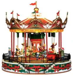 Lemax Santa Carousel
