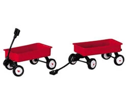 Lemax Red Wagons Set Of 2 -Lemax sj6eumr7rzuhonc0momh