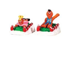 Lemax Sweet Sledding, Set Of 2 -Lemax sn7hqvrtpxoqsi9bzbyl