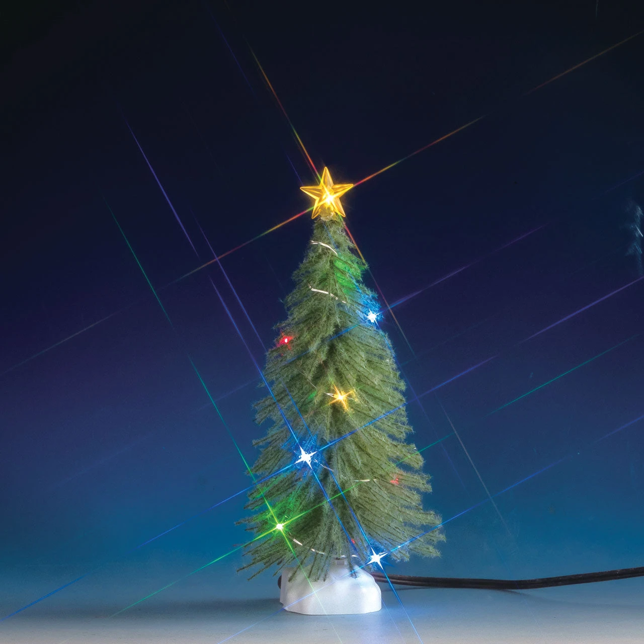 Lemax Multi Light Spruce Tree - 7.5 Inch 3 Lemax Multi Light Spruce Tree - 7.5 Inch