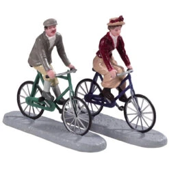 Lemax Bike Ride Date - 2 Piece Set