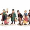 Lemax Village People Figurines - 6 Piece Set -Lemax xk80e6zv7fhbhavug3sg