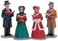 Lemax Christmas Harmony Carolers - 4 Piece Set -Lemax xwzzpmxmg9uqu4w9d9qe